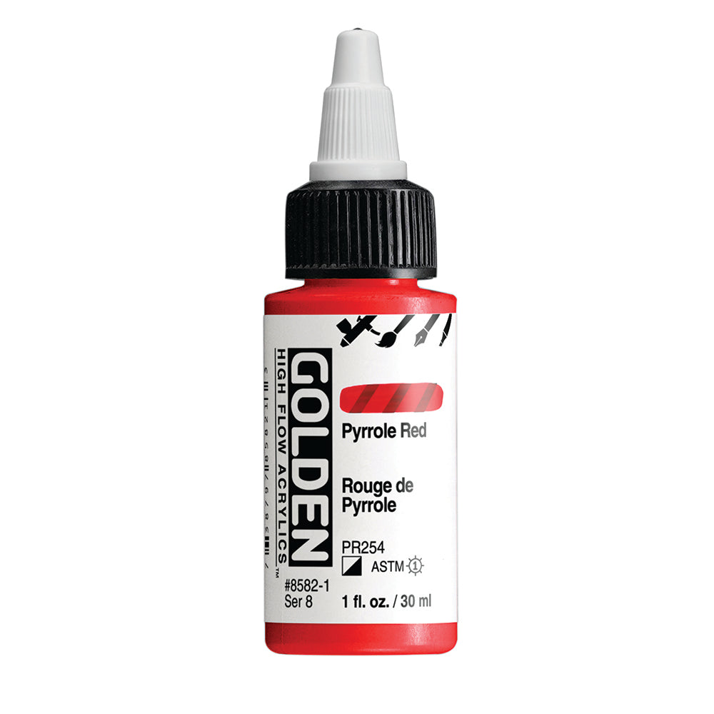Golden High Flow Acrylic Paint 30ml Bottles