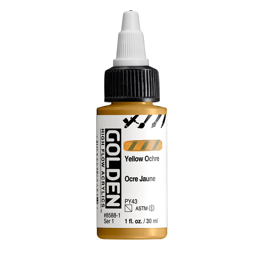 Golden High Flow Acrylic Paint 30ml Bottles