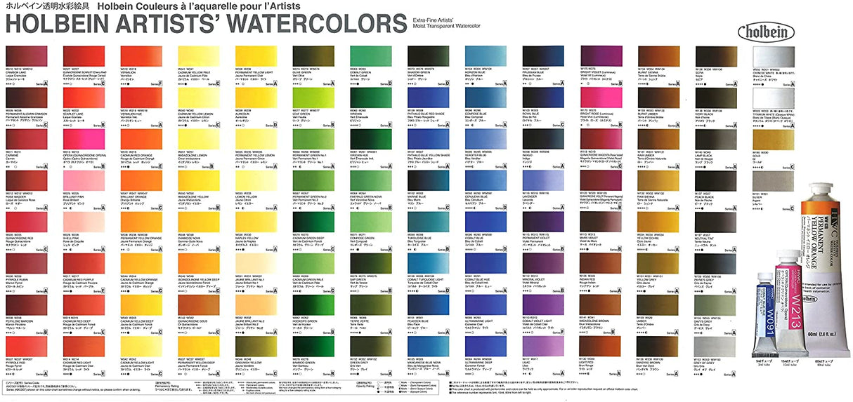 Holbein Artists' Watercolours 15ml