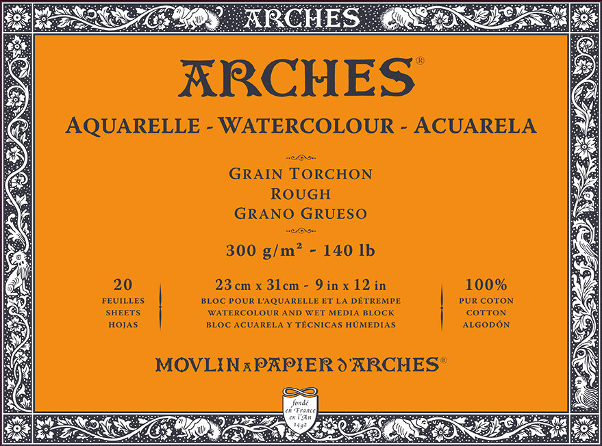 Arches 100% Cotton Watercolour Blocks