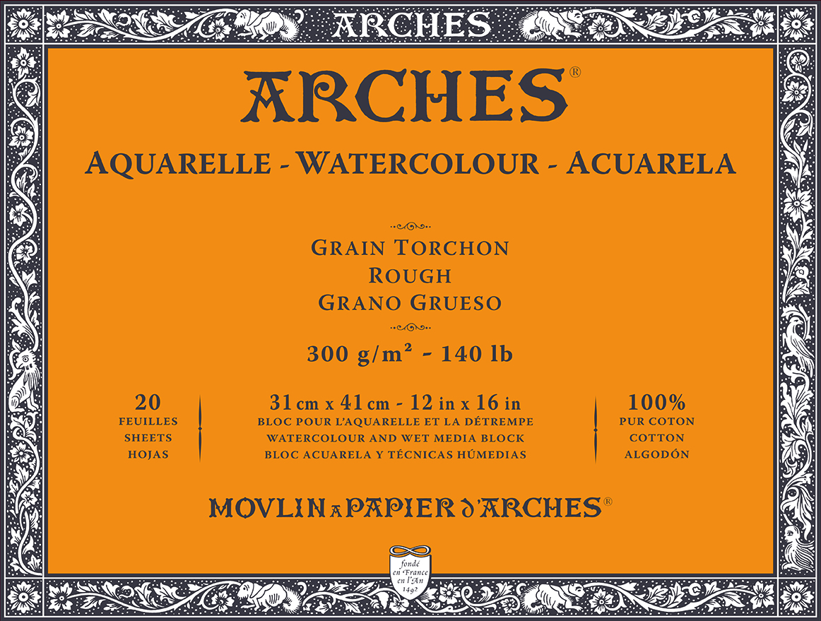 Arches 100% Cotton Watercolour Blocks