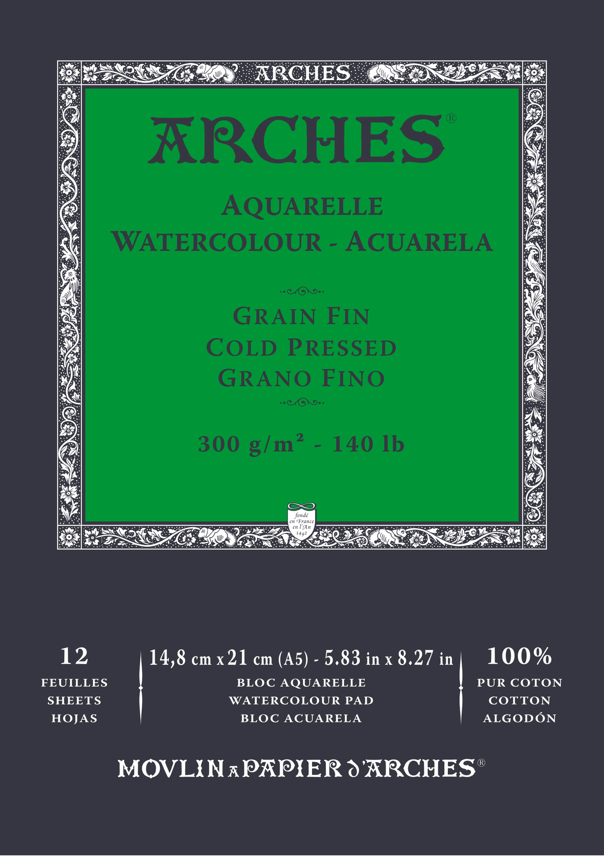 Arches 100% Cotton Watercolour Pads