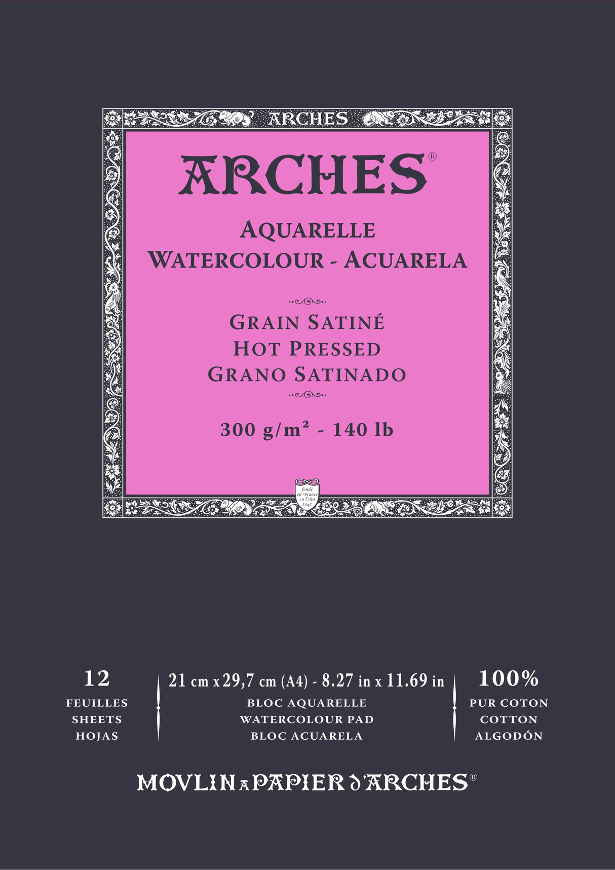 Arches 100% Cotton Watercolour Pads