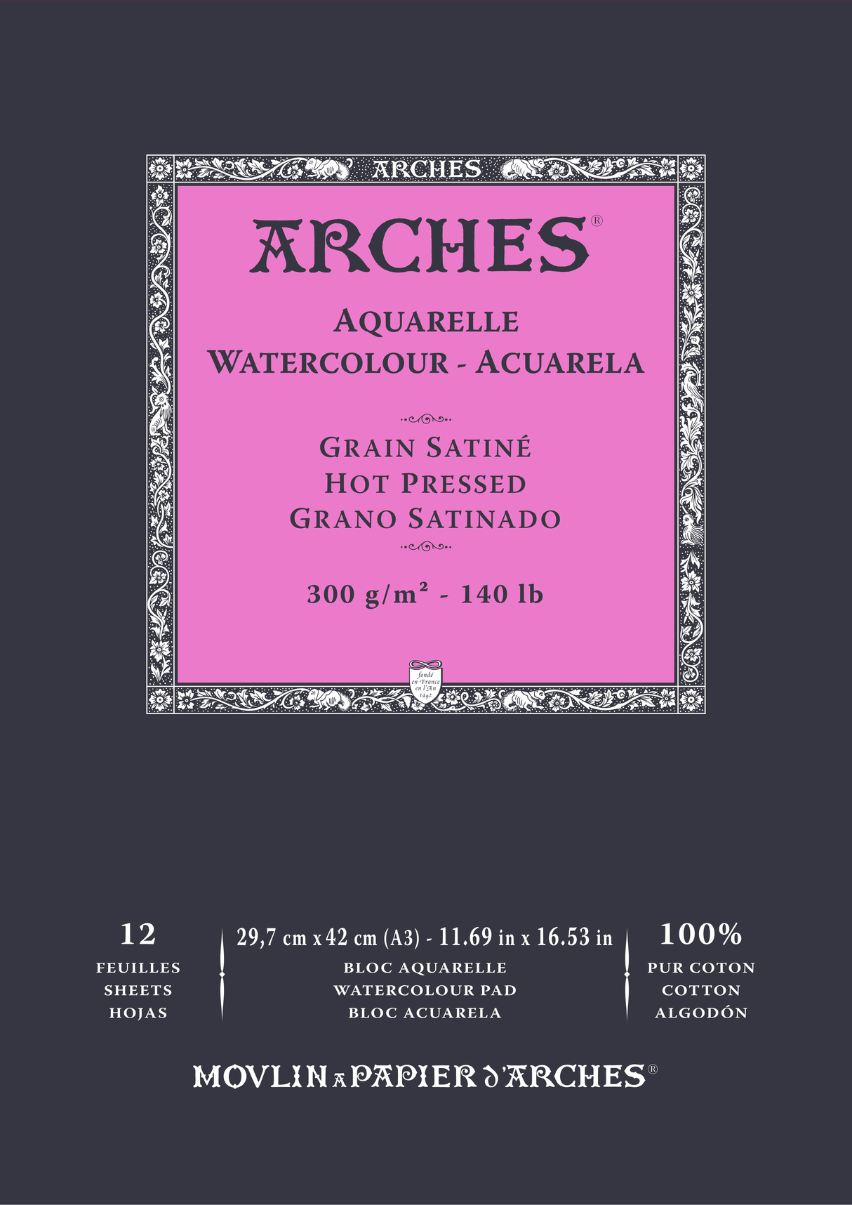 Arches 100% Cotton Watercolour Pads