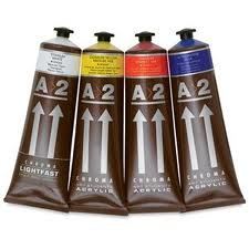 A2 Lightfast Acrylic Paints