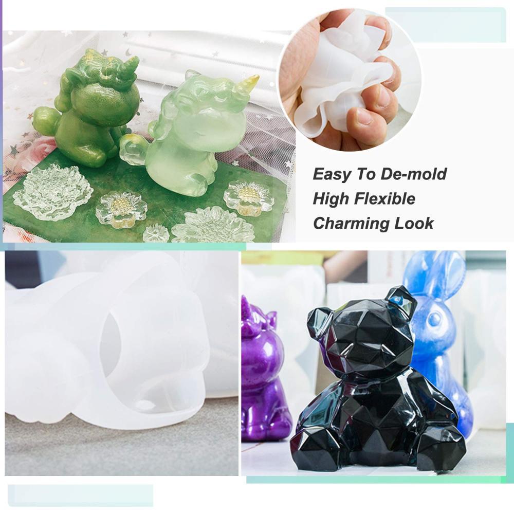 MAD Animal Resin Molds 7pcs #046