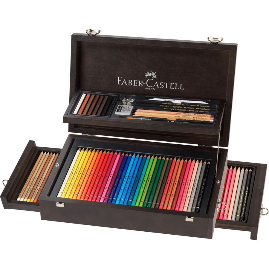 Faber-Castell Art & Graphic Collection 125 Wooden Boxset