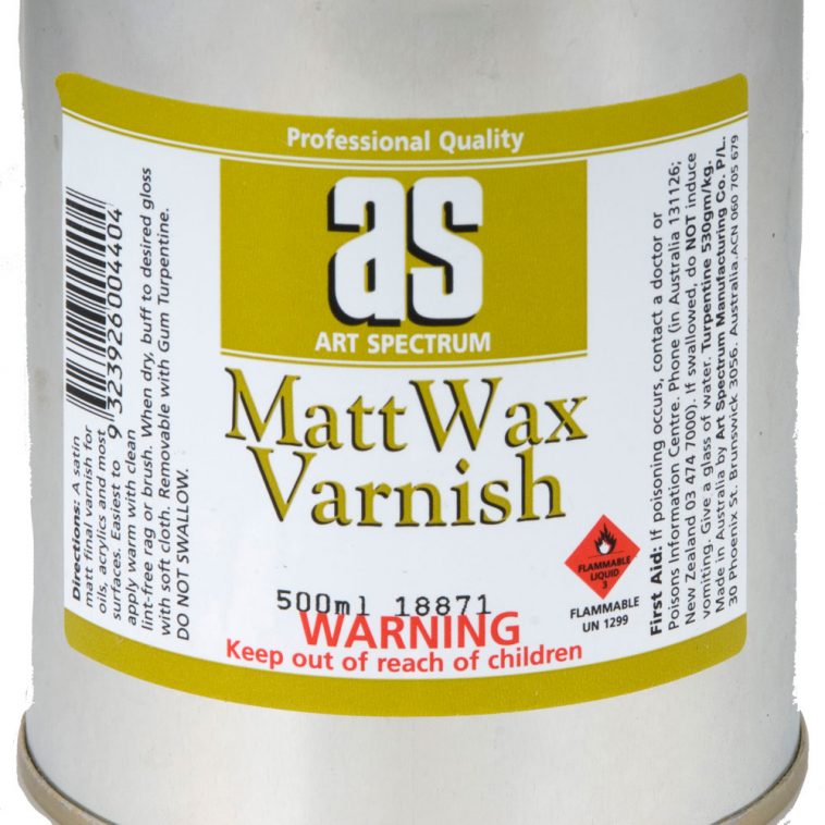 Art Spectrum Matt Wax Varnish