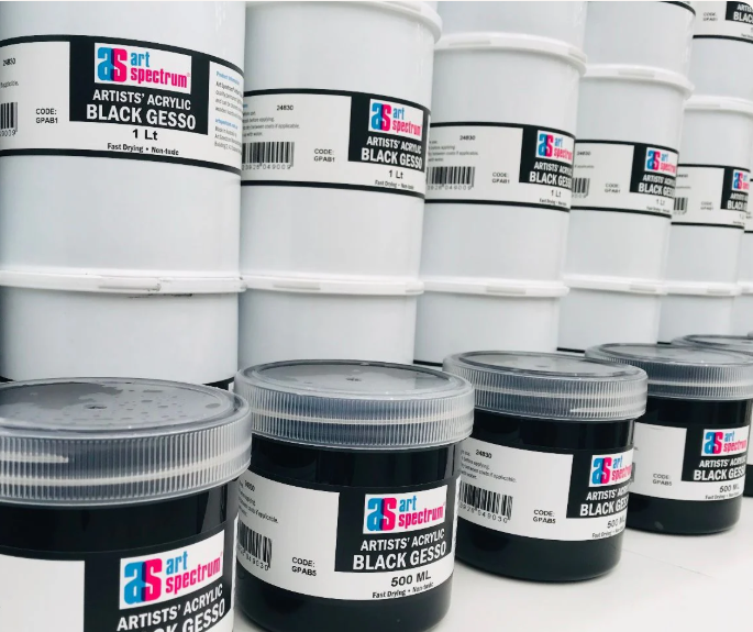 Art Spectrum Artists’ Acrylic Gesso Black