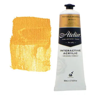 Atelier Interactive Acrylic Paints 80ml Tubes