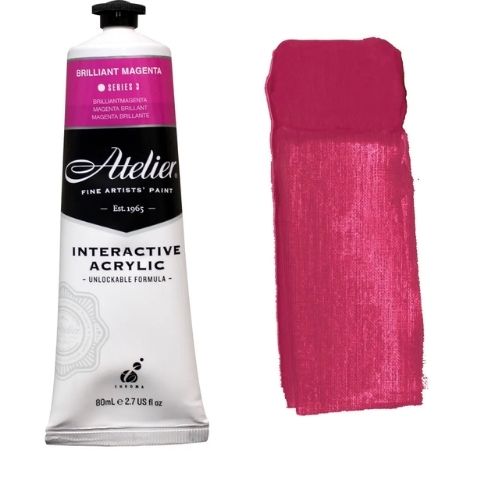 Atelier Interactive Acrylic Paints 80ml Tubes