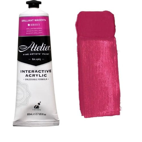 Atelier Interactive Acrylic Paints 80ml Tubes