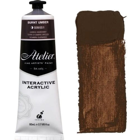 Atelier Interactive Acrylic Paints 80ml Tubes