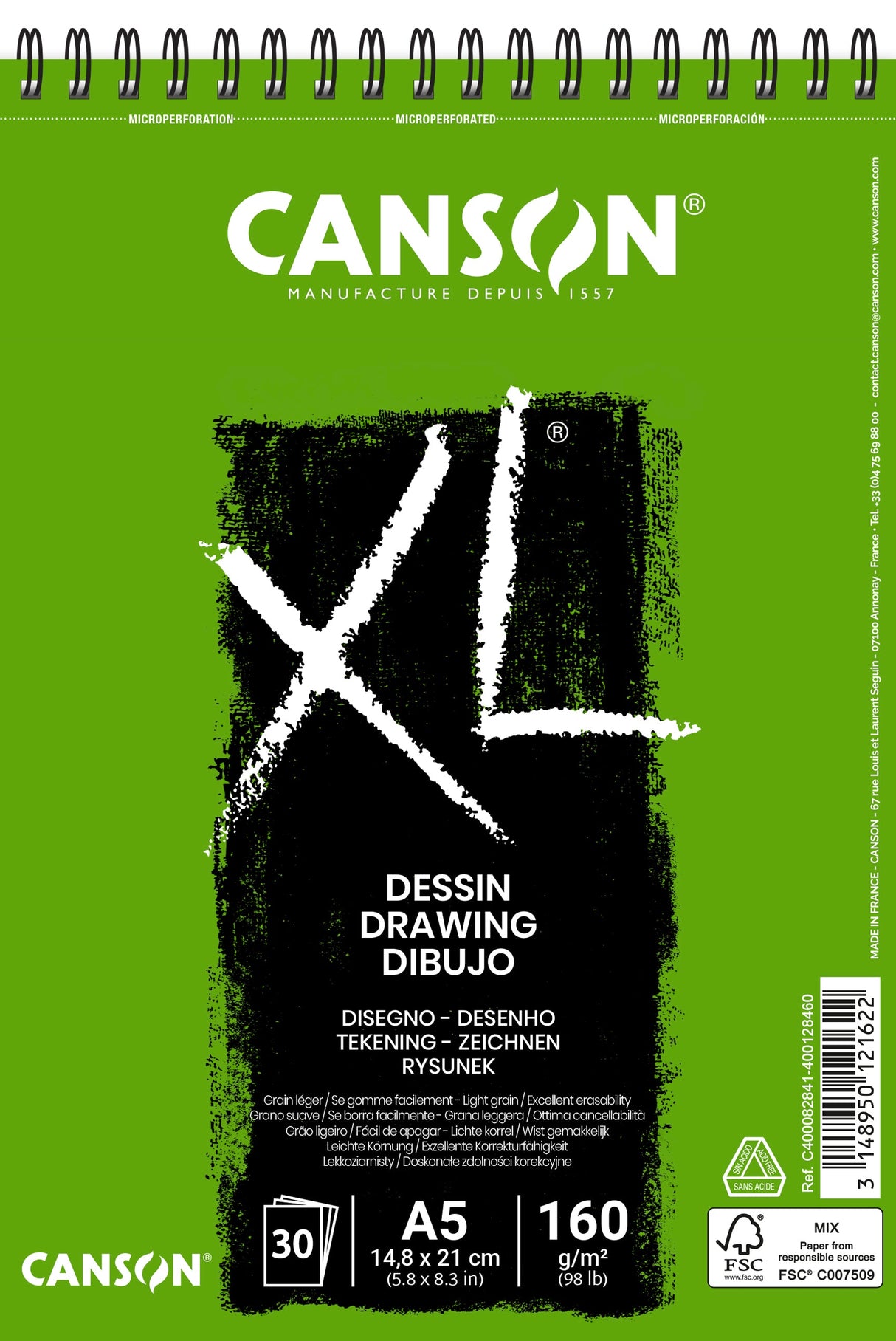 Canson XL® Drawing Dessin 160gsm