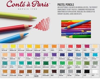 Conté à Paris Pastel Pencil Sets