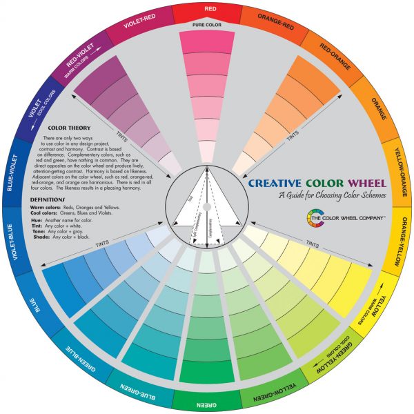 CREATIVE COLOUR WHEEL FOR TONE EVALUATION #3389