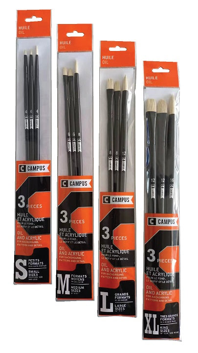 Campus Oil Brush Sets