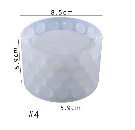 MAD Candle Holder Mold #124