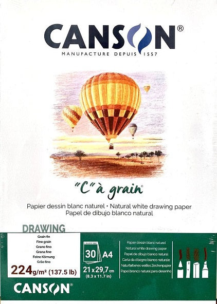 Canson Drawing Pads "C" à grain 224gsm