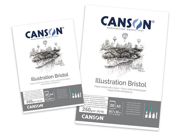 Canson Illustration Bristol Paper Pads