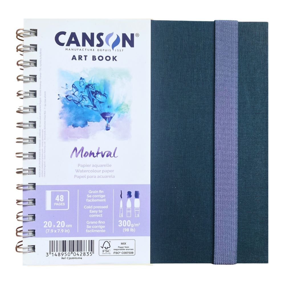 Canson Pro Montval Art Book Cold Pressed 300gsm 48 pages