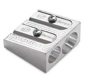 KUM Double Pencil Sharpener Magnesium