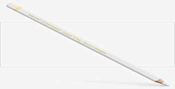 Caran d'Ache Pablo Pencils - Color - WHITE 001