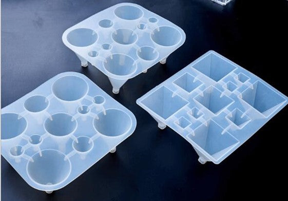 MAD Cavity Pyramid Silicone Molds 2pcs #007