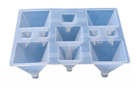 MAD Cavity Pyramid Silicone Molds 2pcs #007