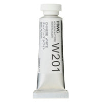 Holbein Artists’ Watercolours 15ml - Color - Chinese White (w201) - A