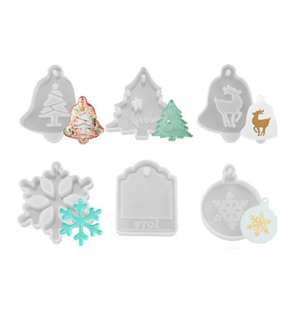MAD Christmas Ornaments - 6 Mold Set #062