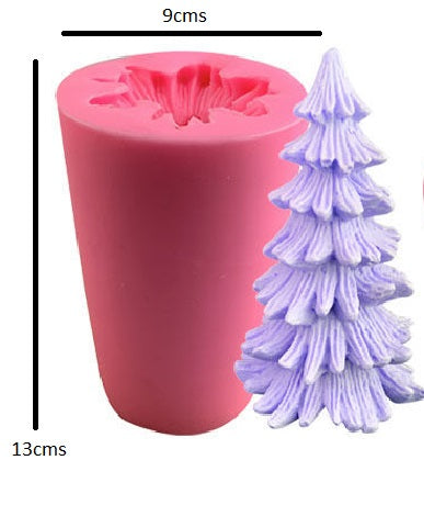 MAD 3D Christmas Tree Molds #125