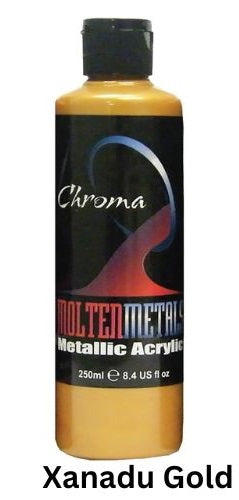 Molten Metals Acrylic Paint