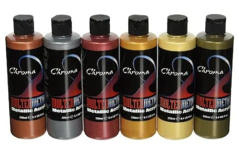 Molten Metals Acrylic Paint