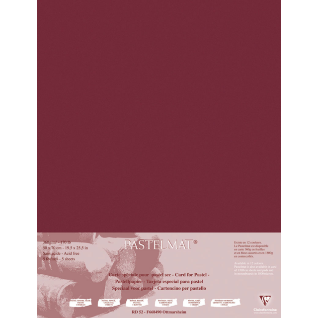 Clairefontaine Pastelmat Paper (Pk5)