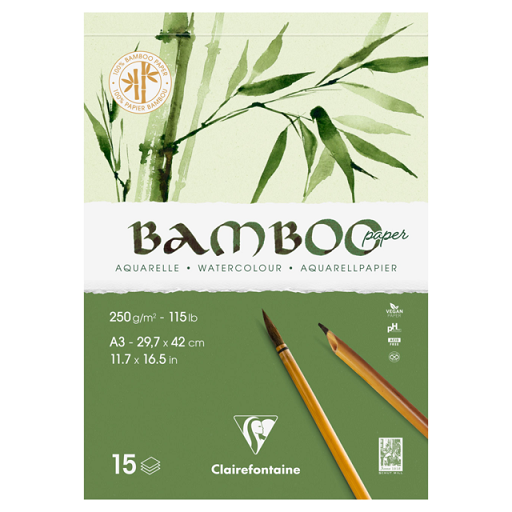 Clairefontaine Bamboo Watercolour Pads