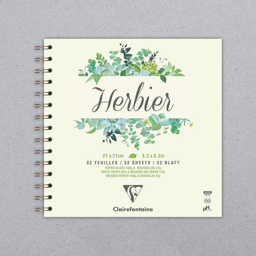 Clairefontaine Herbier Botanical Drawing Compendiums