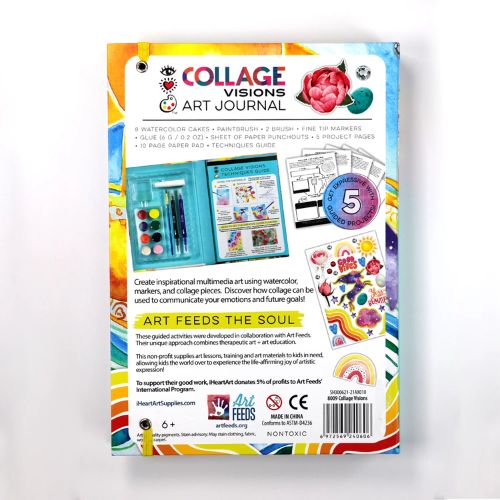 I Heart Art Collage Art Journal