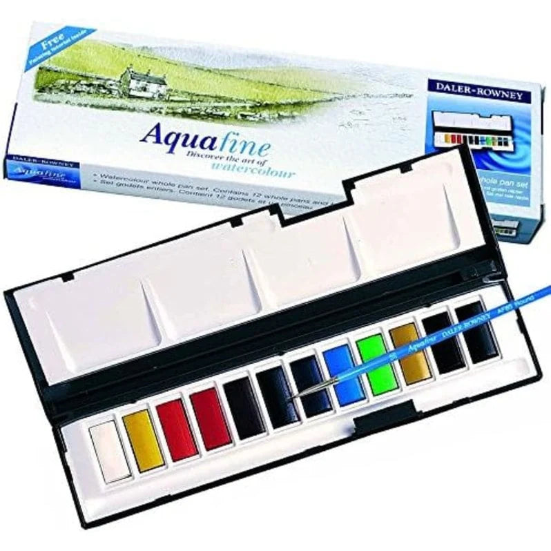 Daler Rowney Aquafine Plastic Box Sets