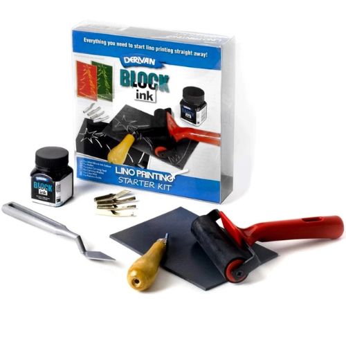 Derivan Block Printing Starter Kit