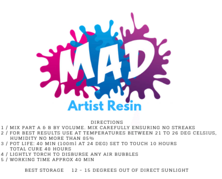 MAD Artist Resin