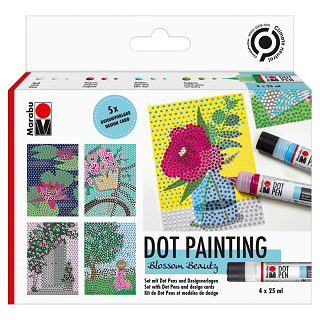 Marabu Dot Painting Pen Sets
