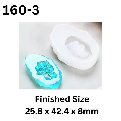 MAD Druzy Crystal Resin Molds