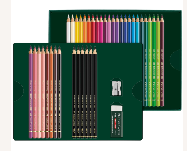 Faber-Castell Polychromos & Pitt Graphite Pencil Sets