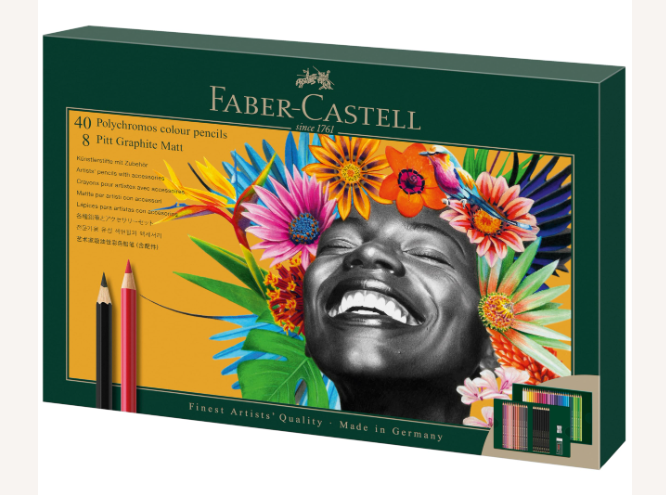 Faber-Castell Polychromos & Pitt Graphite Pencil Sets
