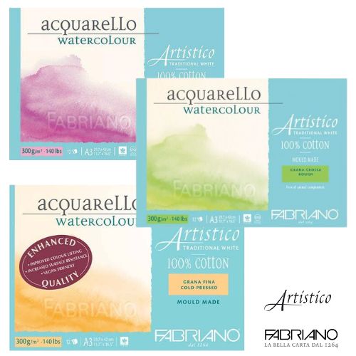 Fabriano Artistico Watercolour Pads