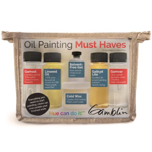 Gamblin Oil Painting Must Haves Set