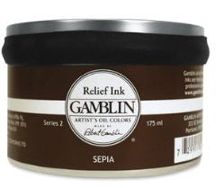 Gamblin Relief Inks