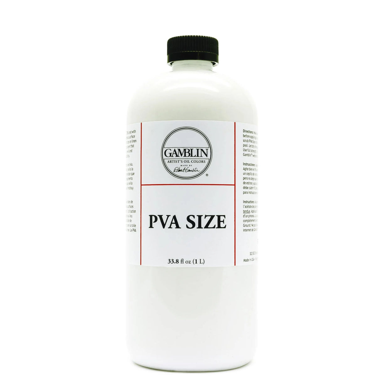 Gamblin PVA Size