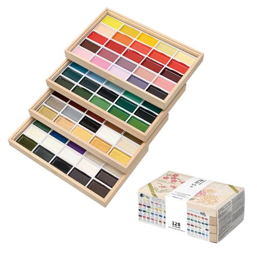 Kuretake Gansai Tambi 100 Pan Watercolour Anniversary Set